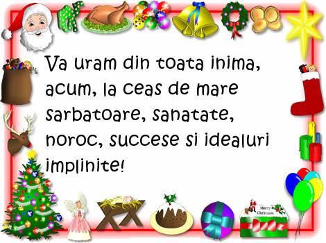 mesaje de craciun-sefi